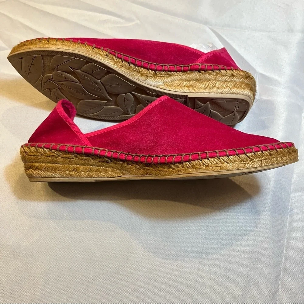 Pare Gabia Women’s Espadrilles Size 37 Suede Color Fuchsia Made in Spain